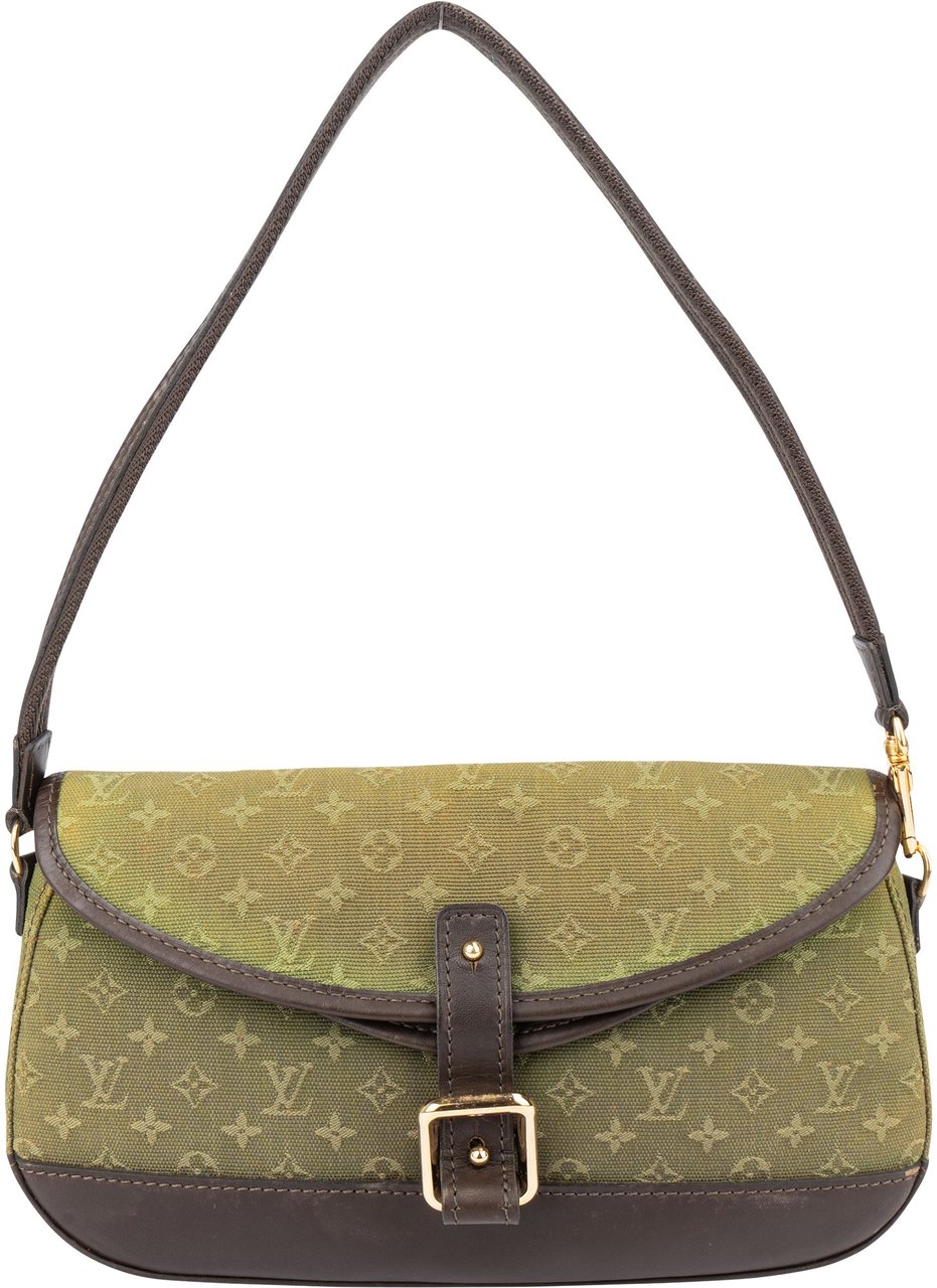 Louis Vuitton Louis Vuitton Mini Lin Monogram Marjorie Shoulder Bag Groen