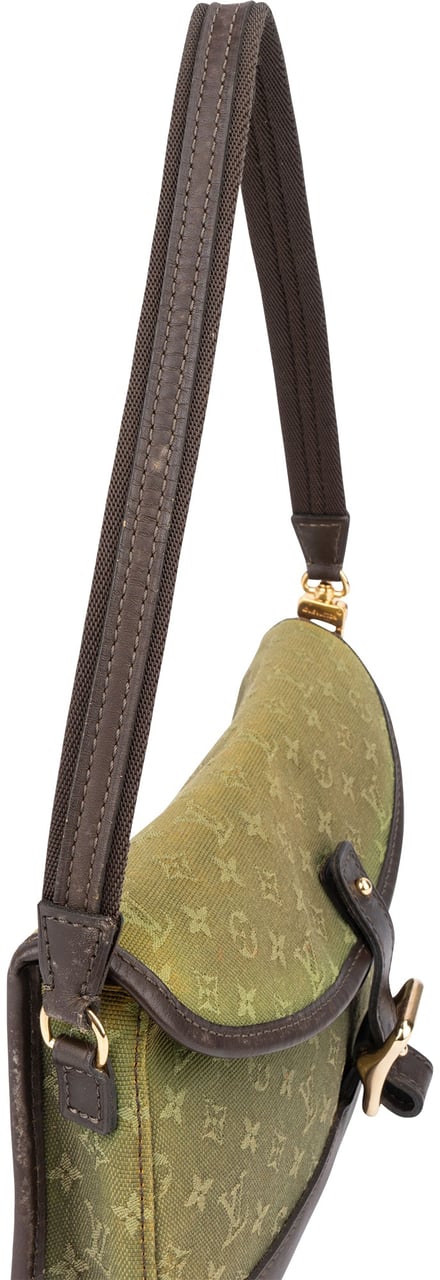 Louis Vuitton Louis Vuitton Mini Lin Monogram Marjorie Shoulder Bag Groen