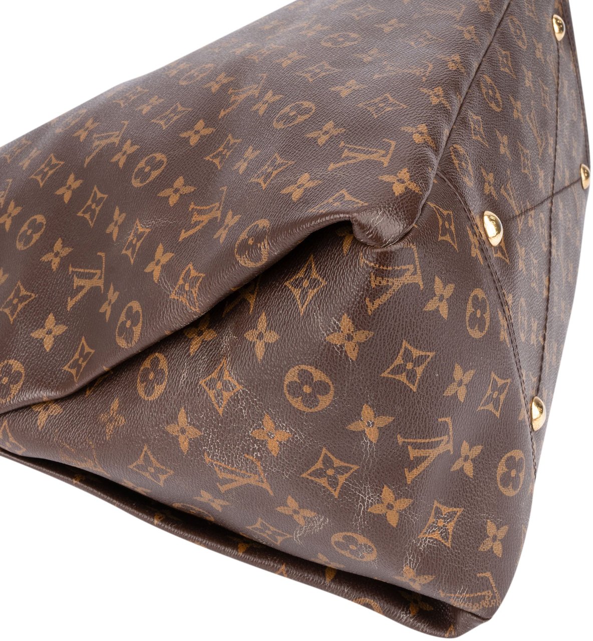 Louis Vuitton Canvas Monogram Artsy MM Handbag Bruin