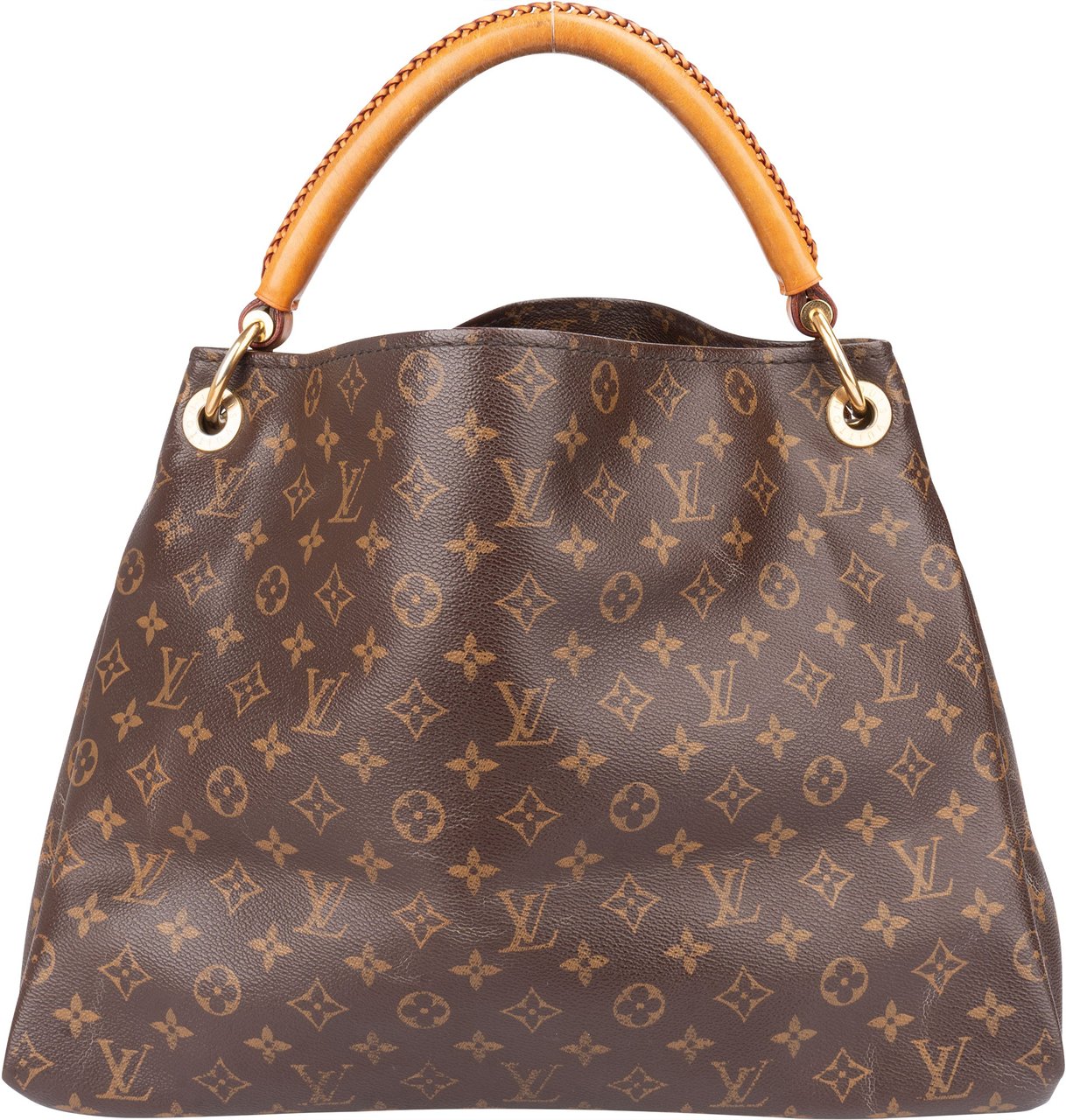 Louis Vuitton Canvas Monogram Artsy MM Handbag Bruin