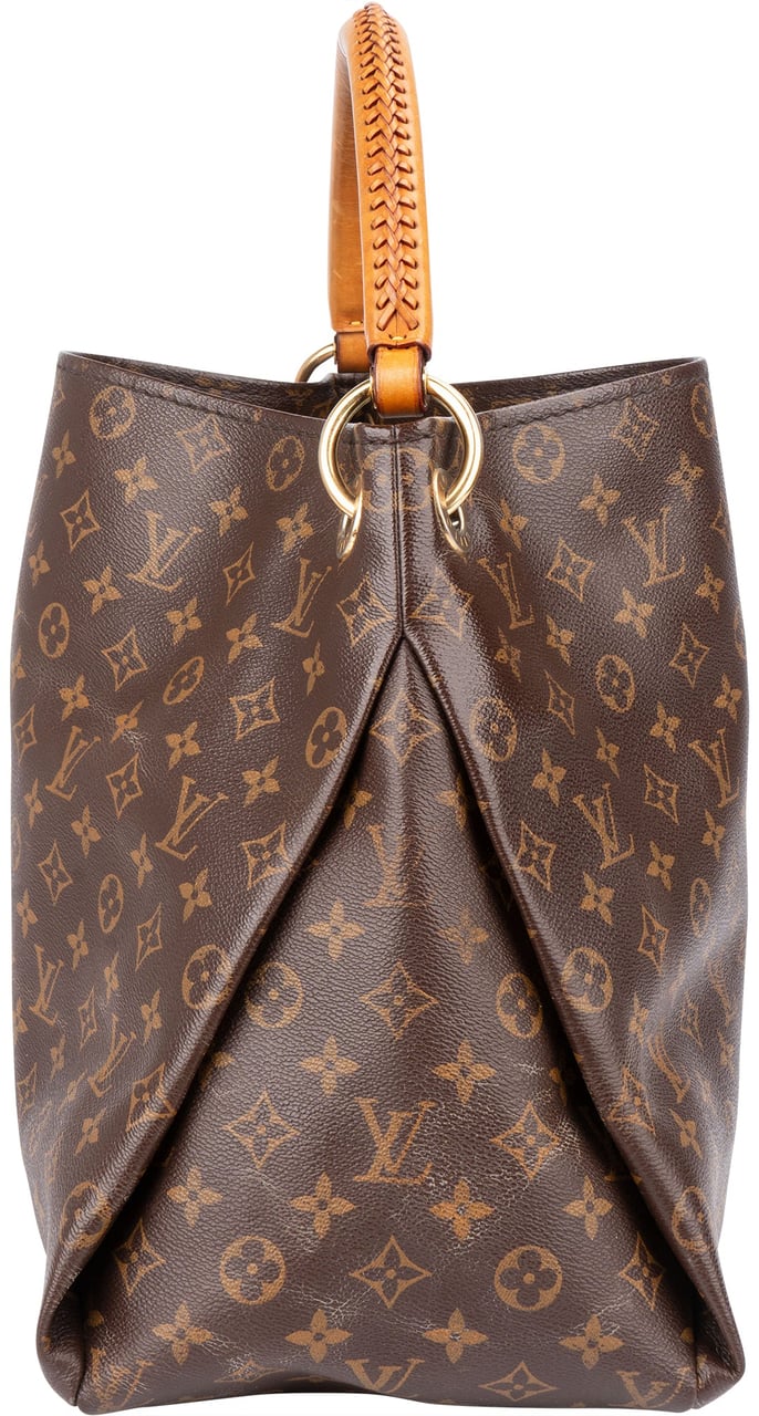 Louis Vuitton Canvas Monogram Artsy MM Handbag Bruin