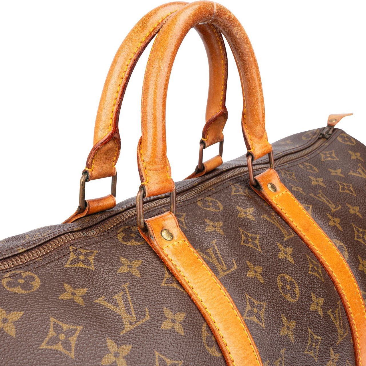 Louis Vuitton Louis Vuitton Canvas Monogram Keepall 50 Bruin