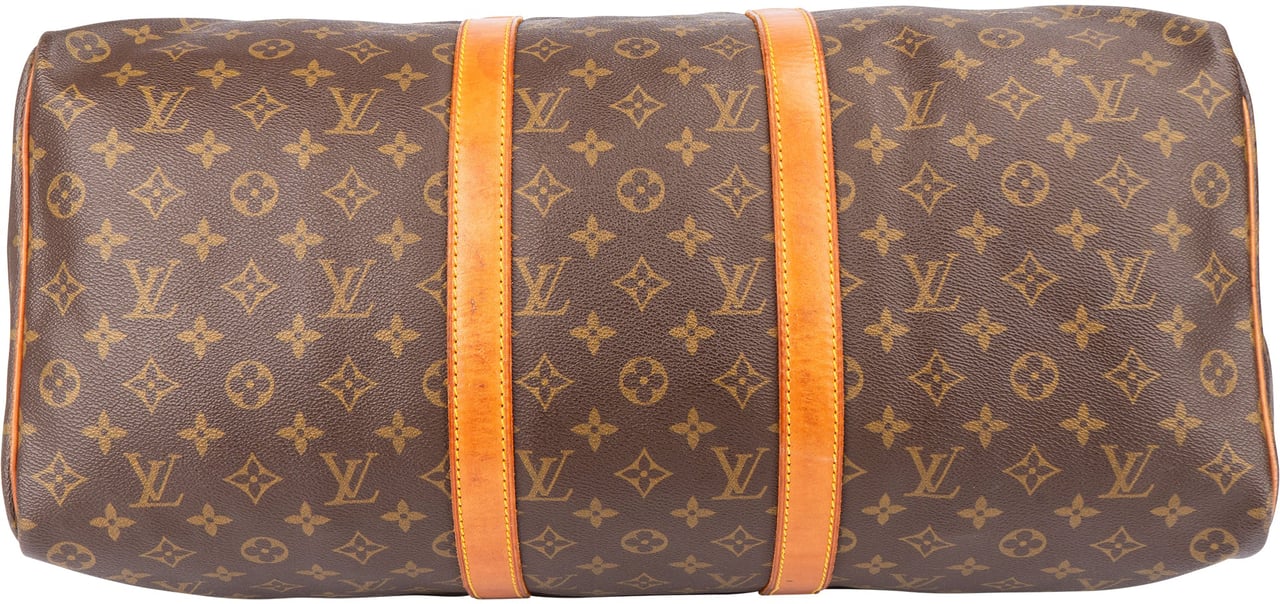 Louis Vuitton Louis Vuitton Canvas Monogram Keepall 50 Bruin