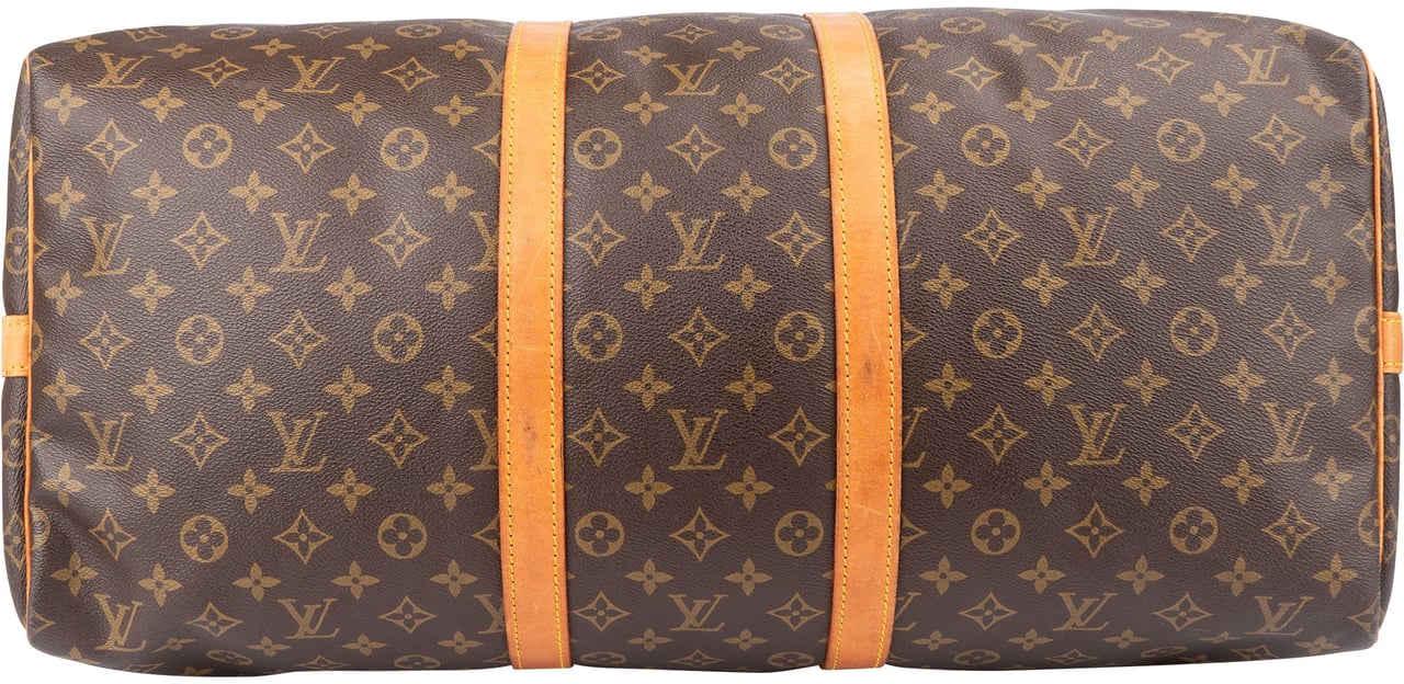 Louis Vuitton Louis Vuitton Canvas Monogram Keepall 55 Bandouliere Bruin