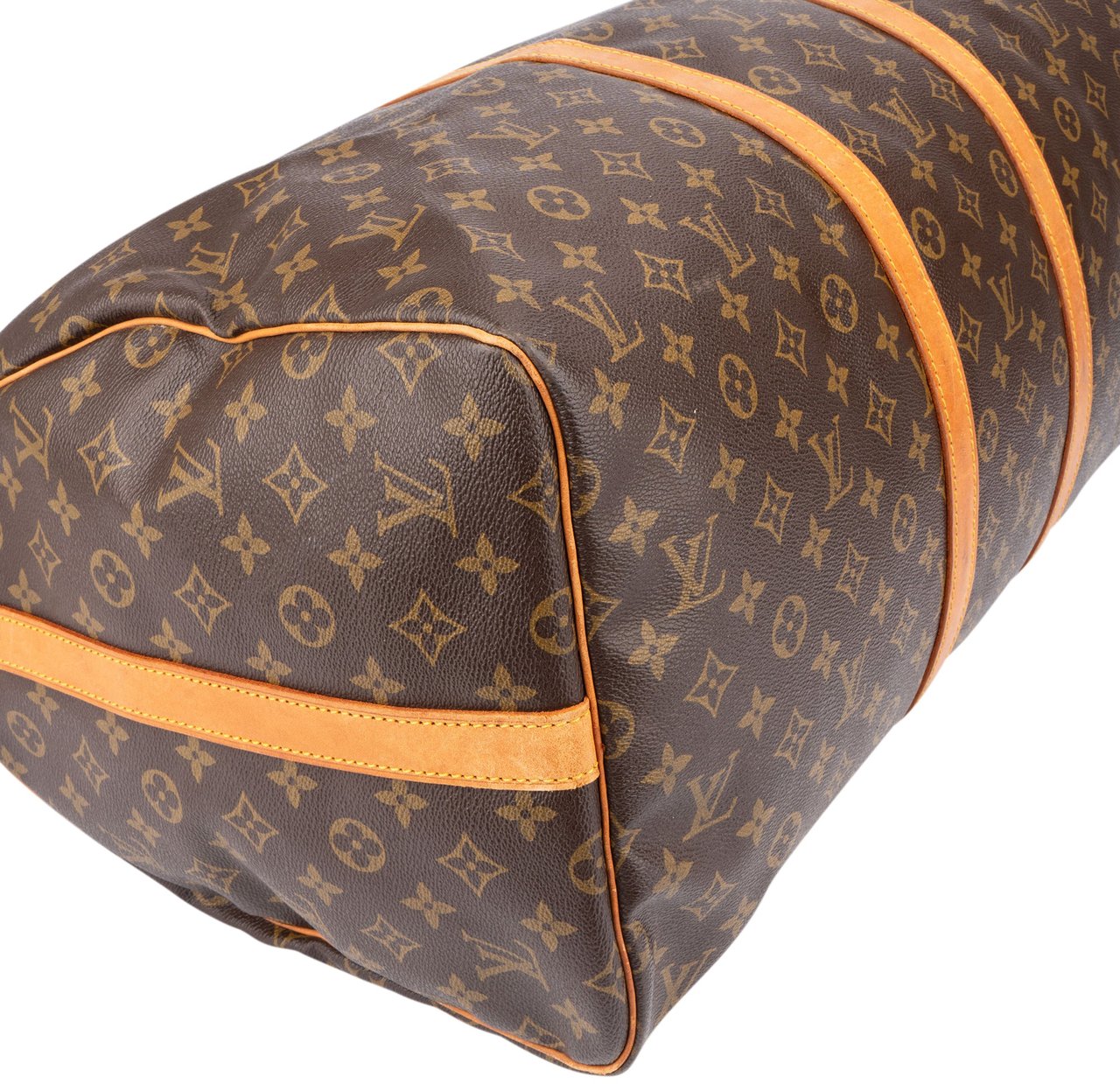 Louis Vuitton Louis Vuitton Canvas Monogram Keepall 55 Bandouliere Bruin