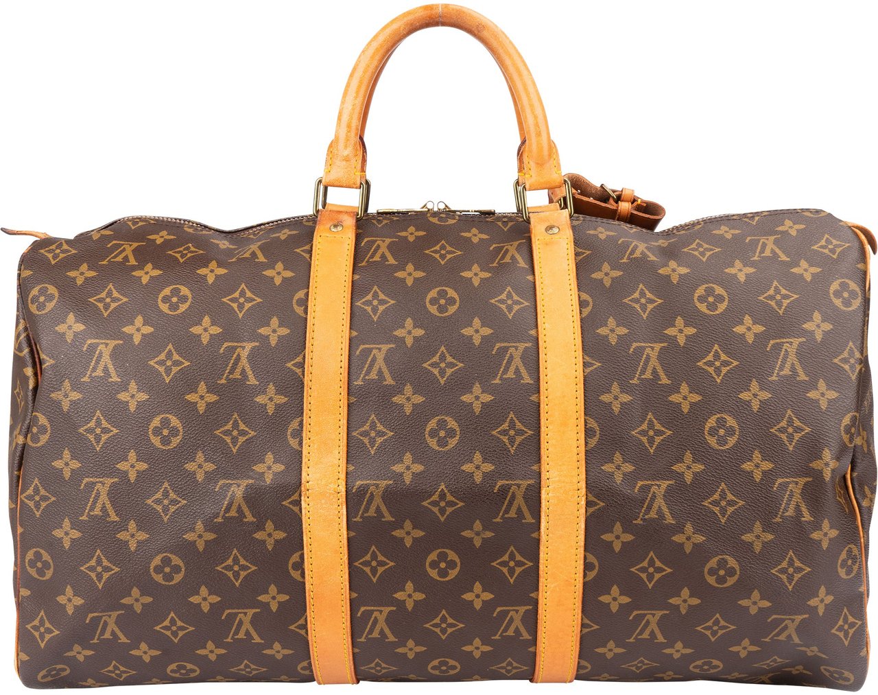 Louis Vuitton Louis Vuitton Canvas Monogram Keepall 50 Bruin