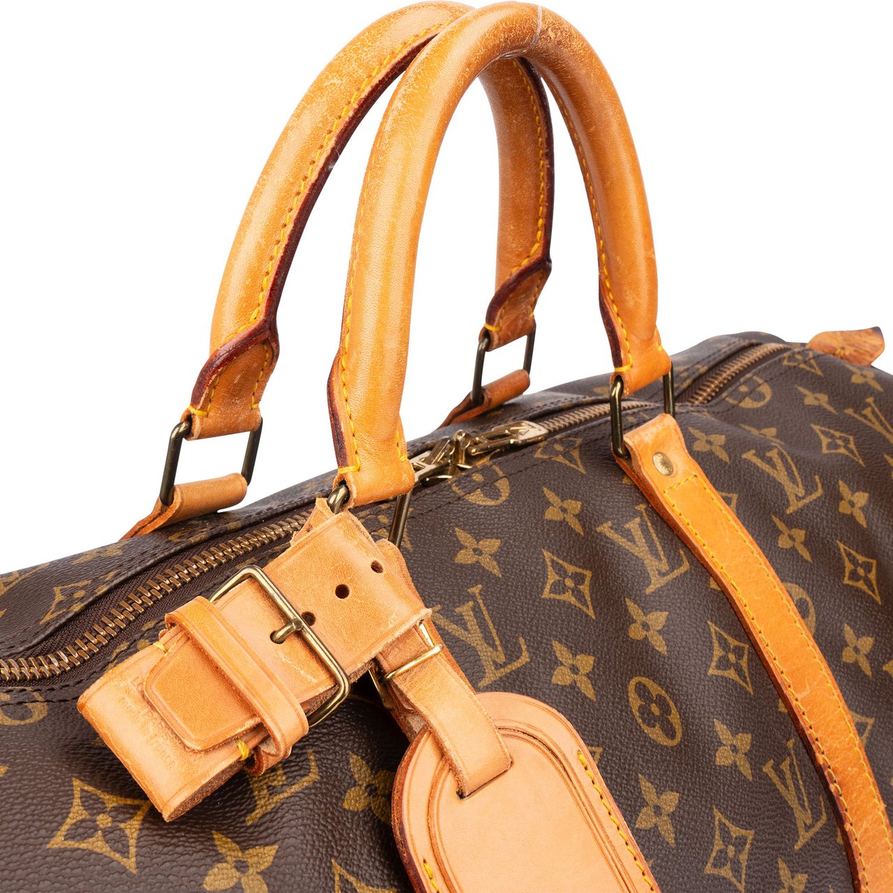 Louis Vuitton Louis Vuitton Canvas Monogram Keepall 50 Bruin