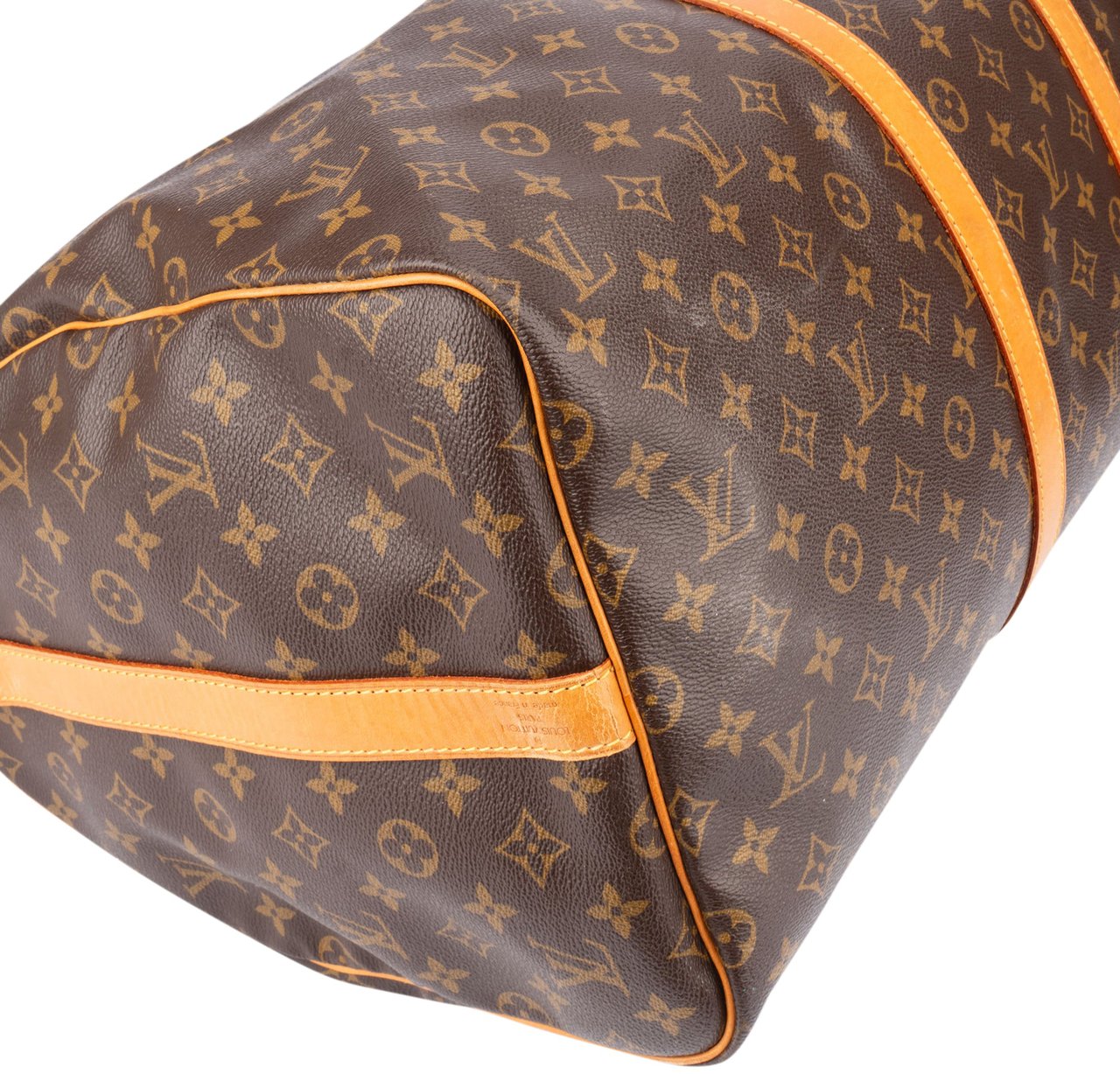 Louis Vuitton Louis Vuitton Canvas Monogram Keepall 55 Bandouliere Bruin