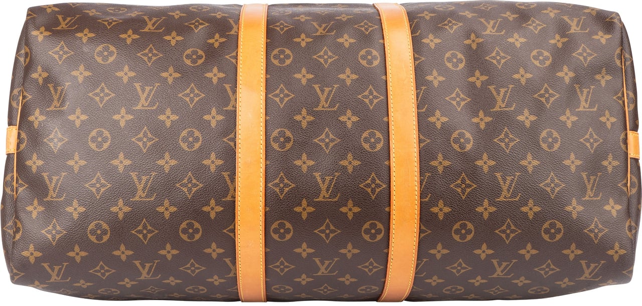 Louis Vuitton Louis Vuitton Canvas Monogram Keepall 55 Bandouliere Bruin