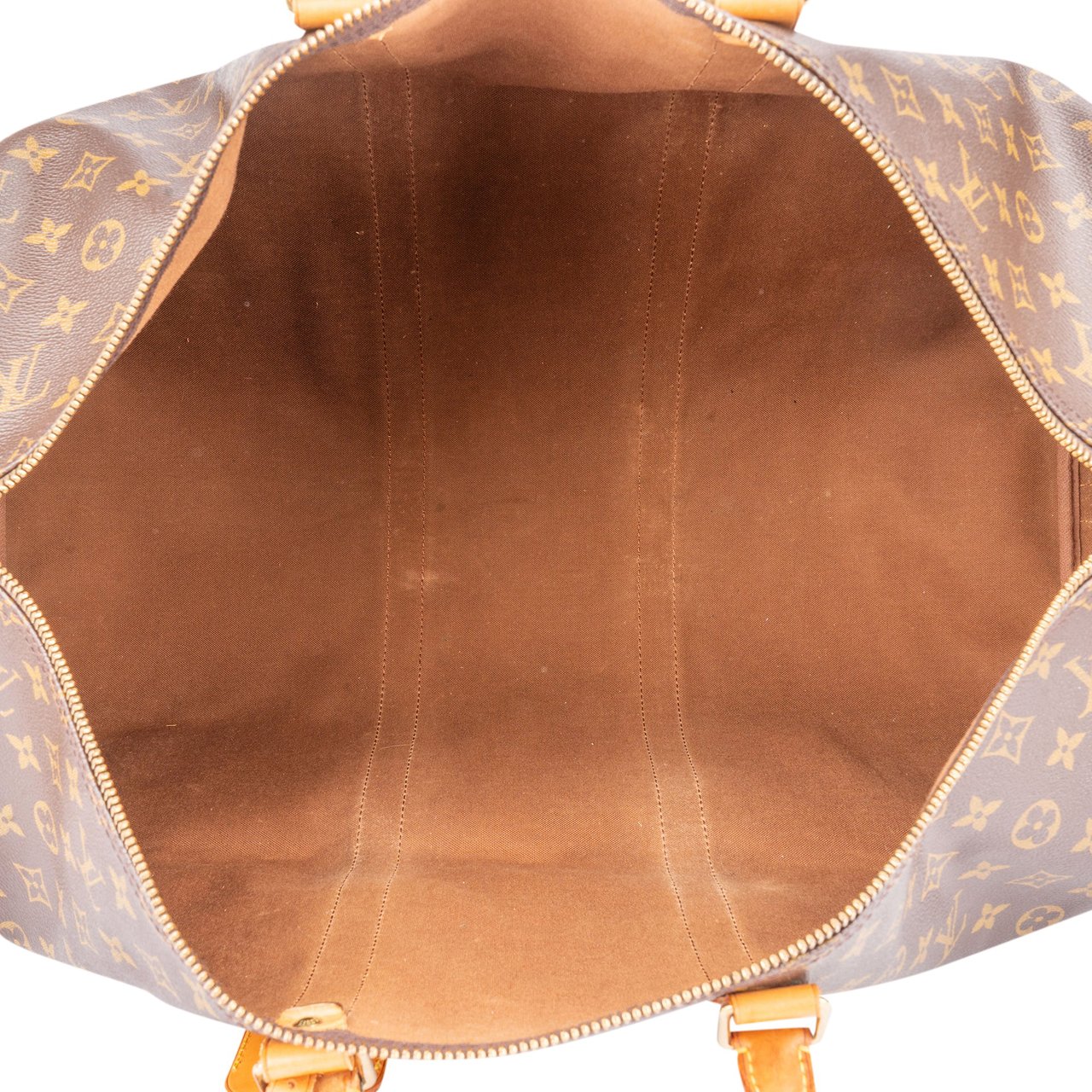 Louis Vuitton Louis Vuitton Canvas Monogram Keepall 55 Bandouliere Bruin