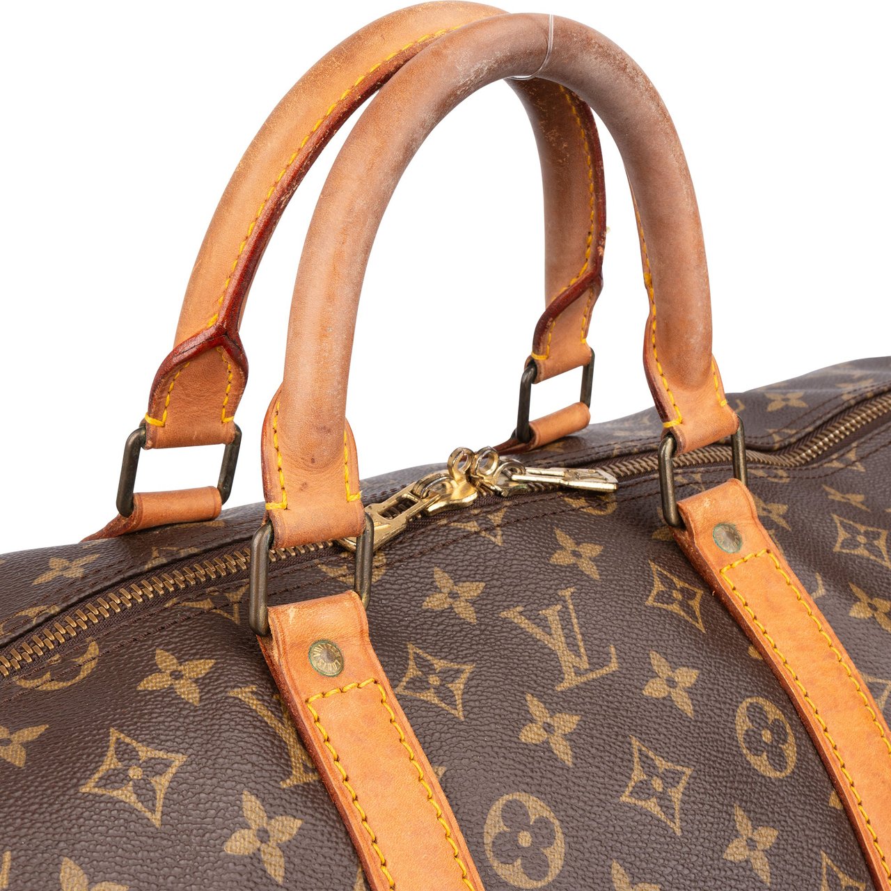 Louis Vuitton Louis Vuitton Canvas Monogram Keepall 55 Bruin
