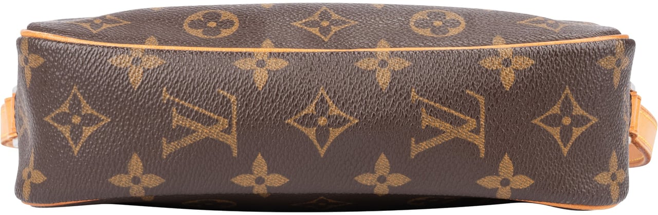 Louis Vuitton Canvas Monogram Pochette Cite Shoulder Bag Bruin