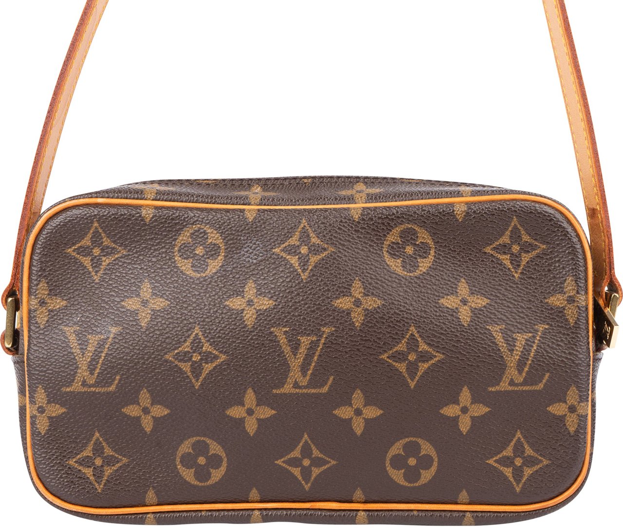 Louis Vuitton Canvas Monogram Pochette Cite Shoulder Bag Bruin