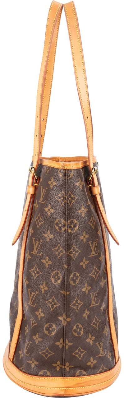 Louis Vuitton Canvas Monogram Bucket Bag GM Shoulder Bag Bruin