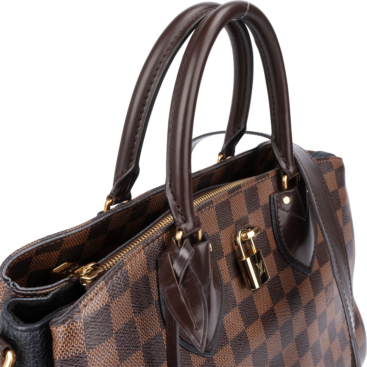 Louis Vuitton Louis Vuitton Damier Ebene Monogram Normandy Handbag Bruin