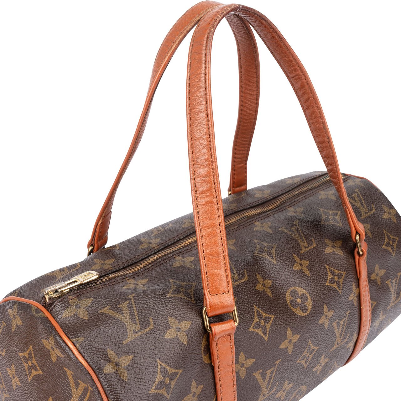 Louis Vuitton Louis Vuitton Canvas Monogram Papillon Handbag Bruin