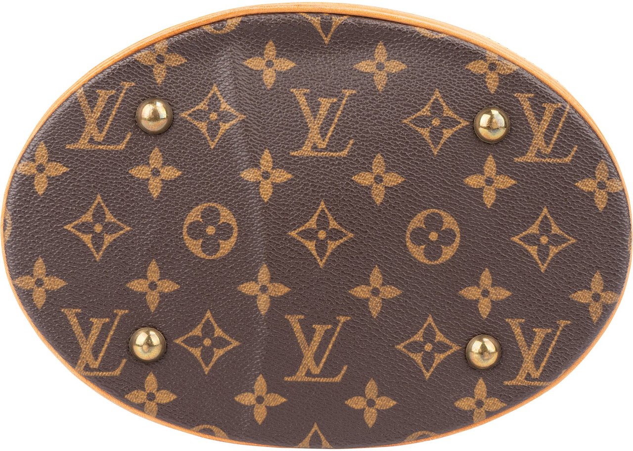 Louis Vuitton Louis Vuitton Canvas Monogram Bucket Bag PM Handbag Bruin