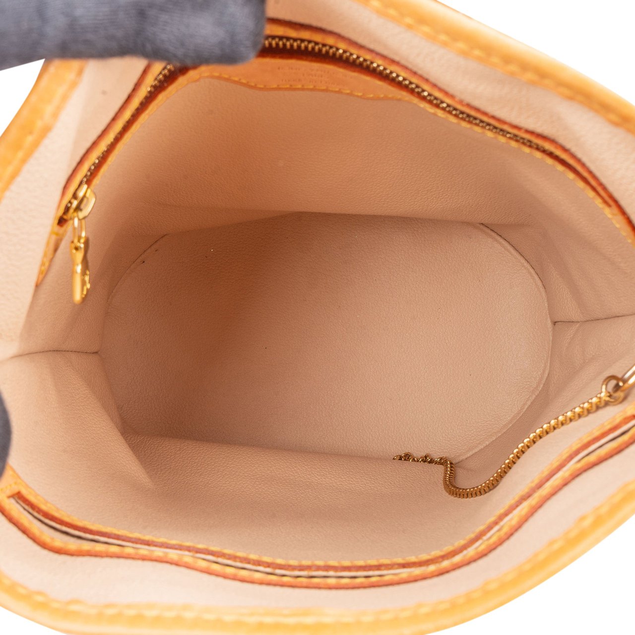 Louis Vuitton Louis Vuitton Canvas Monogram Bucket Bag PM Handbag Bruin