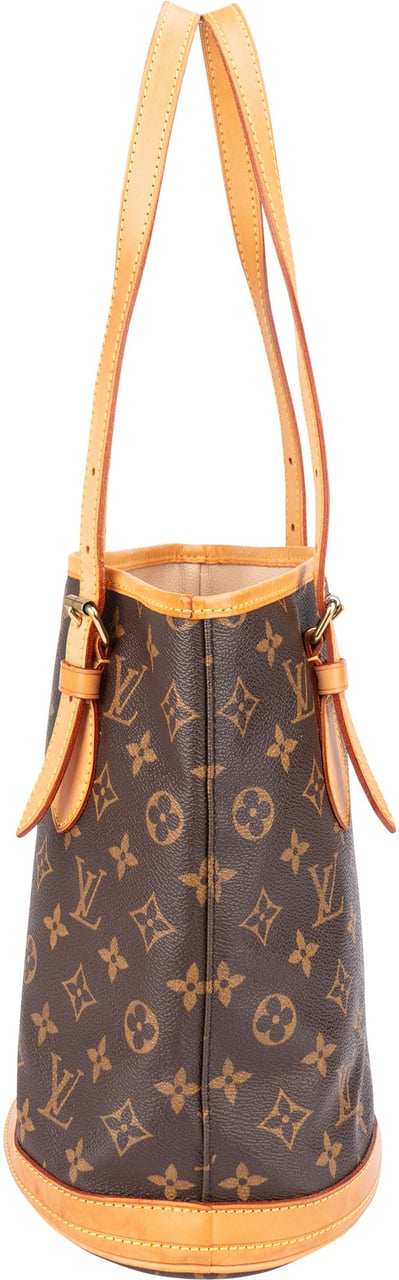 Louis Vuitton Louis Vuitton Canvas Monogram Bucket Bag PM Handbag Bruin