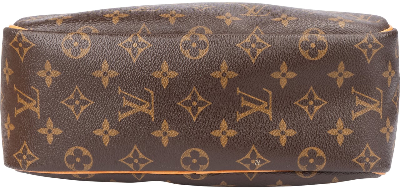 Louis Vuitton Canvas Monogram Trouville Handbag Bruin