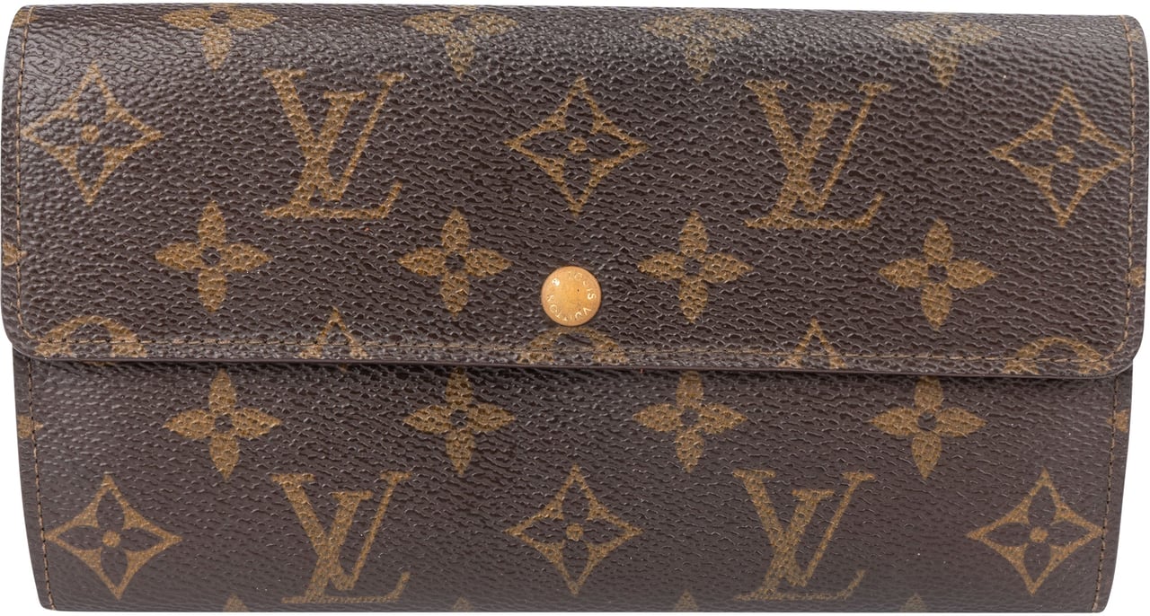 Louis Vuitton Louis Vuitton Canvas Monogram Sarah Wallet Divers