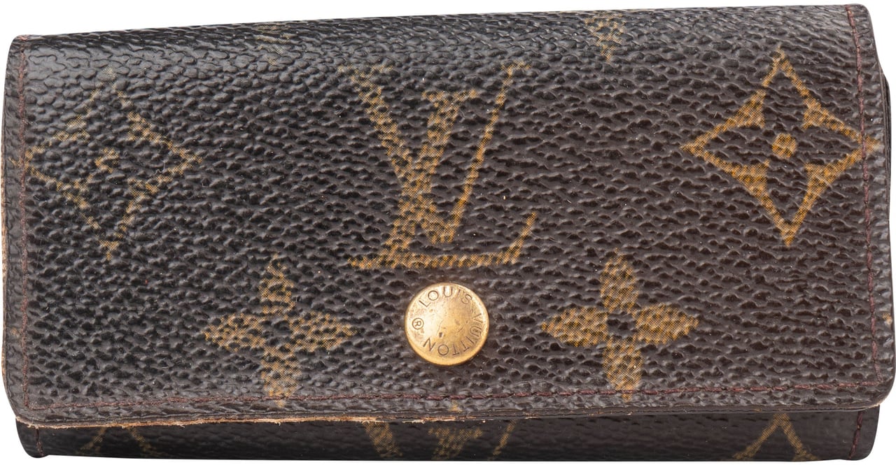 Louis Vuitton Louis Vuitton Canvas Monogram Keyholder Bruin