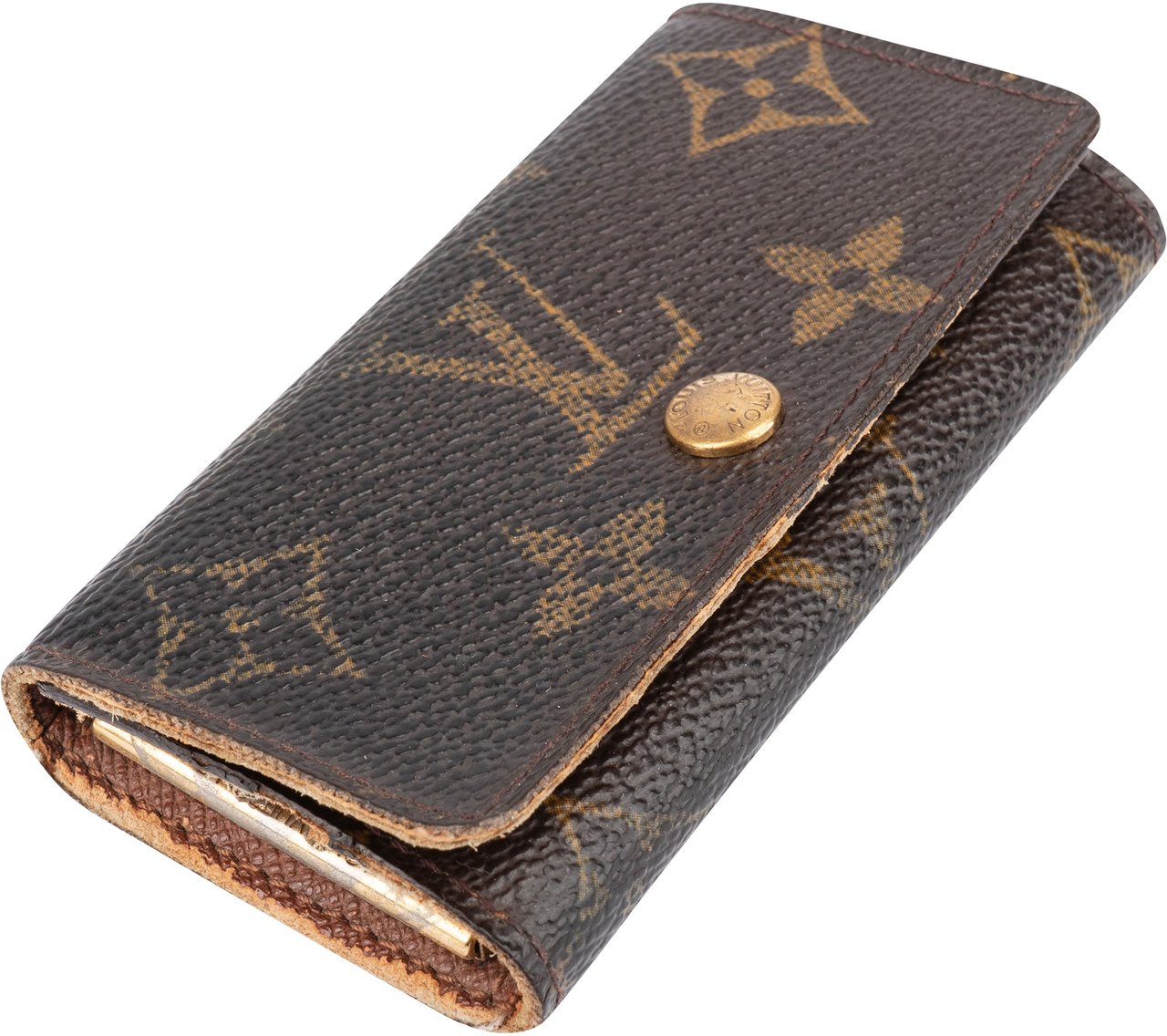 Louis Vuitton Louis Vuitton Canvas Monogram Keyholder Bruin