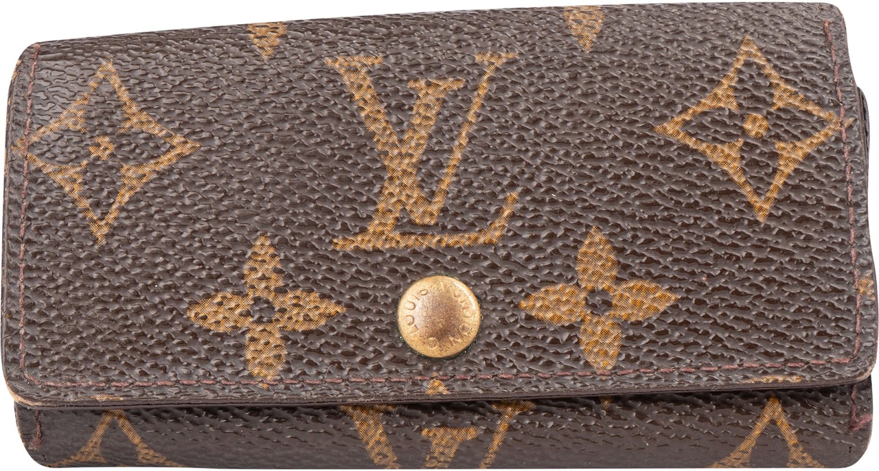 Louis Vuitton Louis Vuitton Canvas Monogram Keyholder Bruin