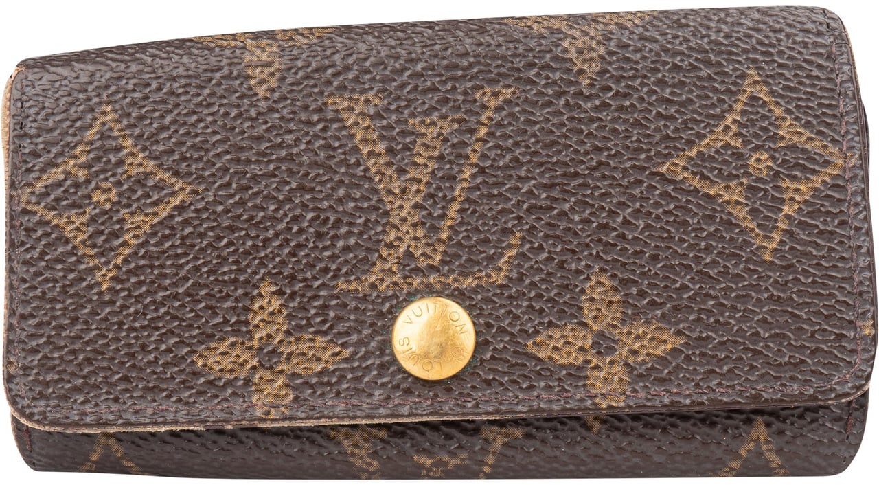 Louis Vuitton Louis Vuitton Canvas Monogram Keyholder Bruin