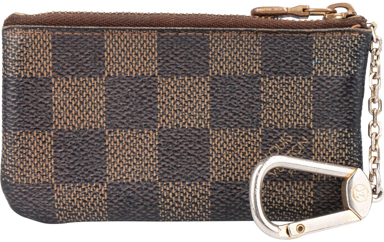 Louis Vuitton Louis Vuitton Damier Ebene Monogram Key Pouch Bruin