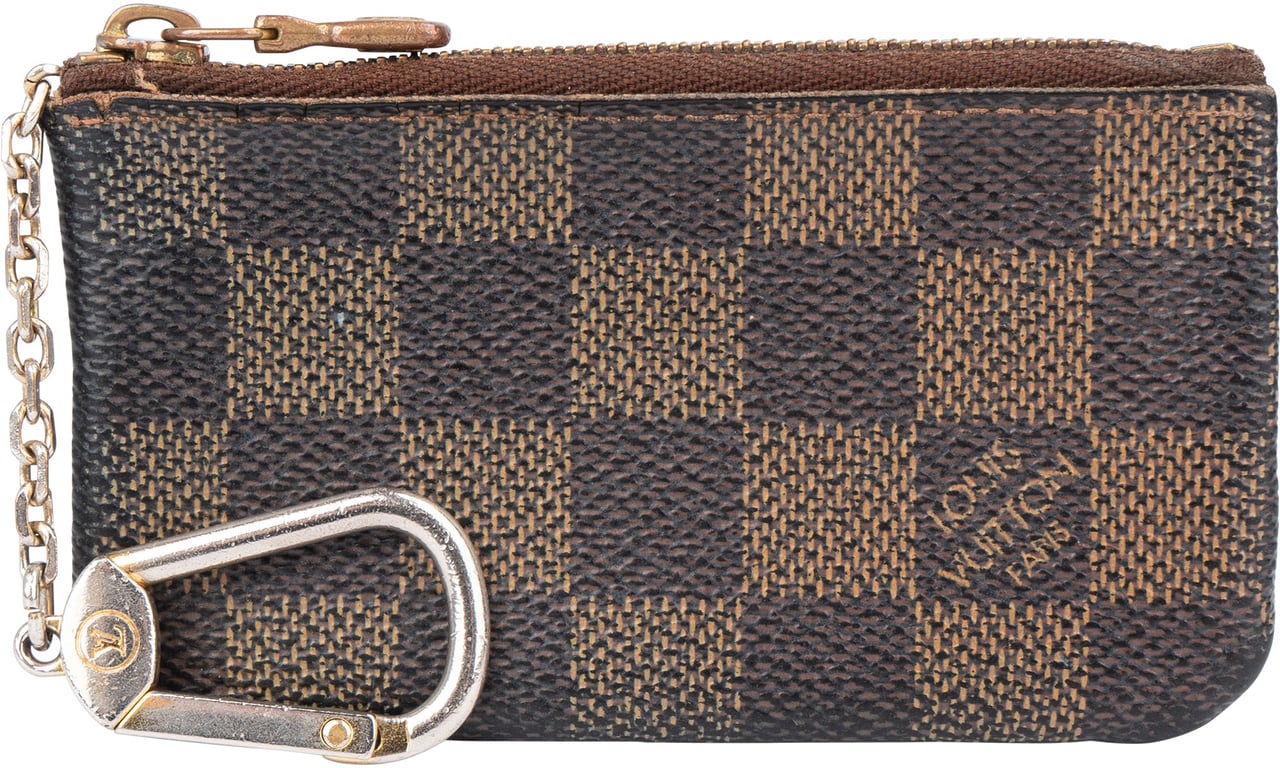 Louis Vuitton Louis Vuitton Damier Ebene Monogram Key Pouch Bruin