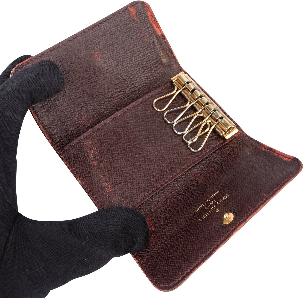 Louis Vuitton Louis Vuitton Mini Lin Monogram Keyholder Divers