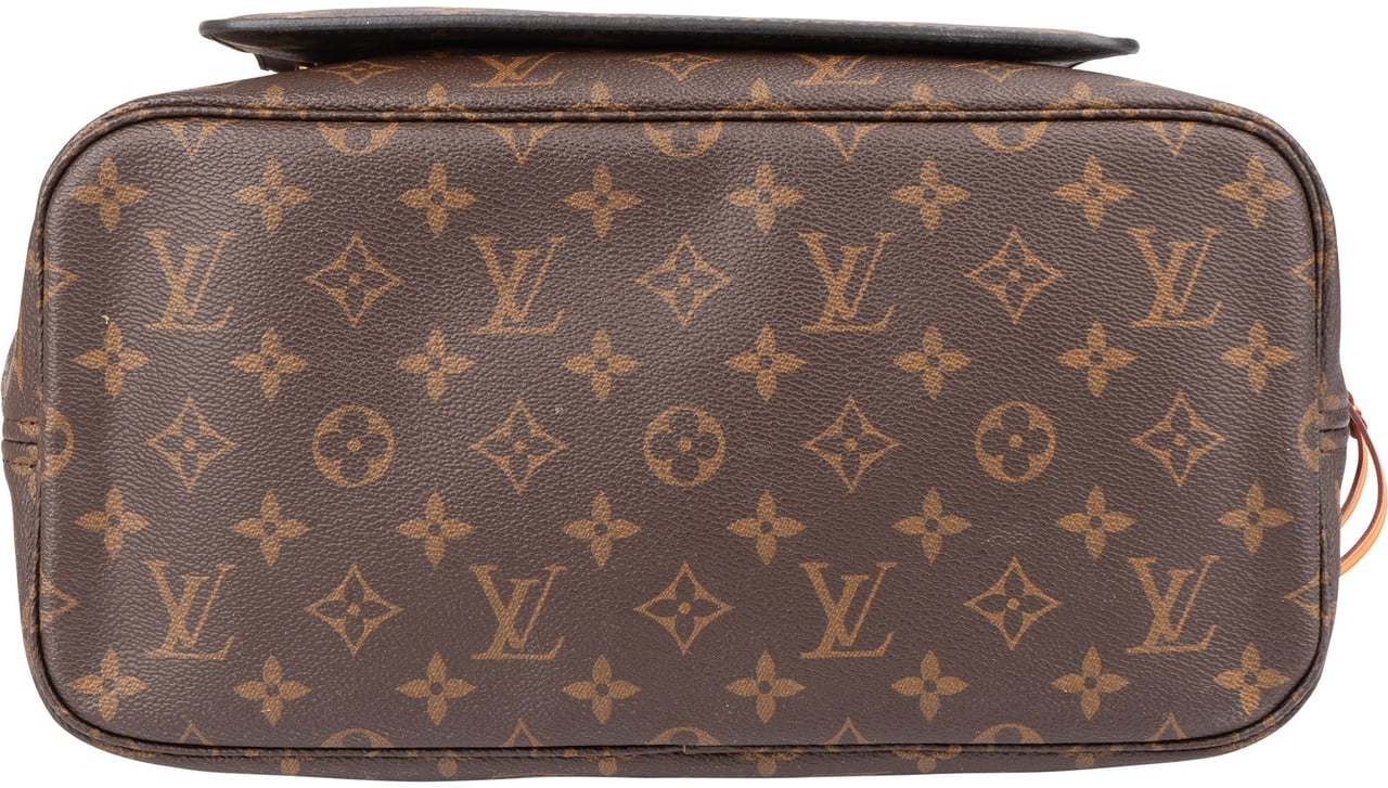 Louis Vuitton Louis Vuitton Canvas Monogram Neverfull MM Shopper Handbag Bruin