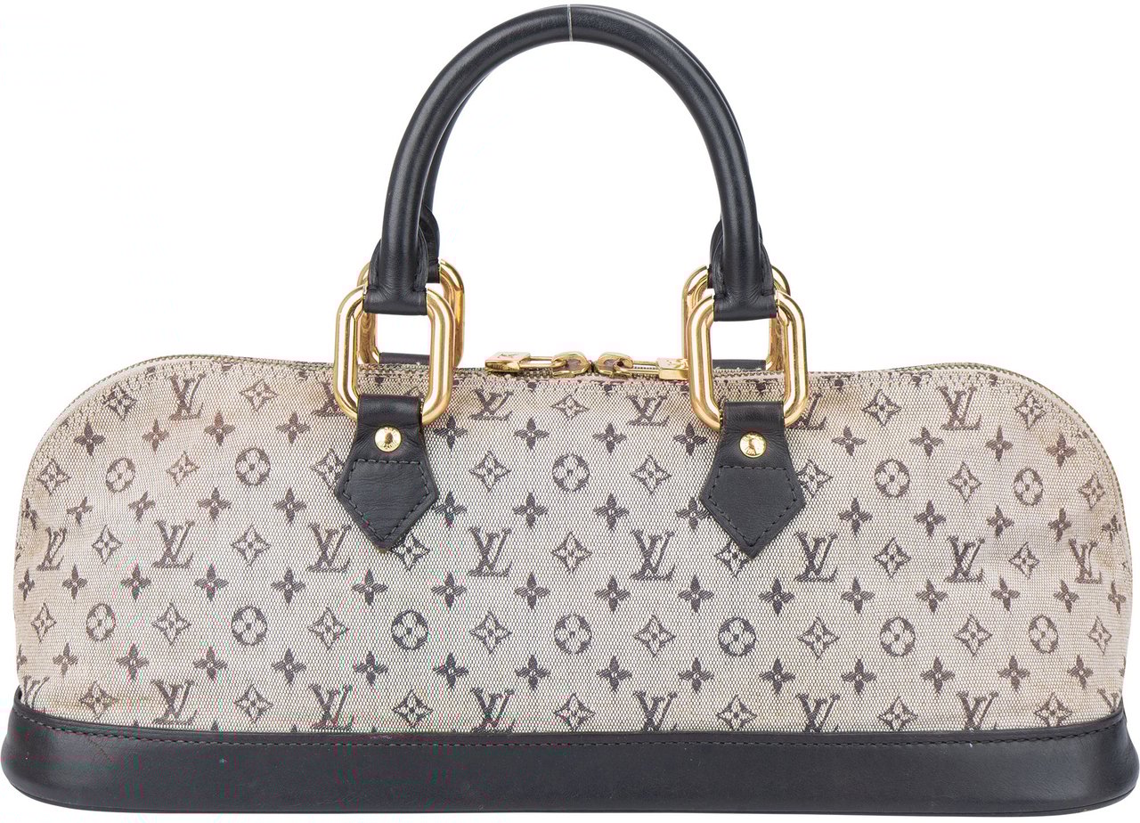 Louis Vuitton Louis Vuitton Mini Lin Monogram Long Alma Handbag Divers