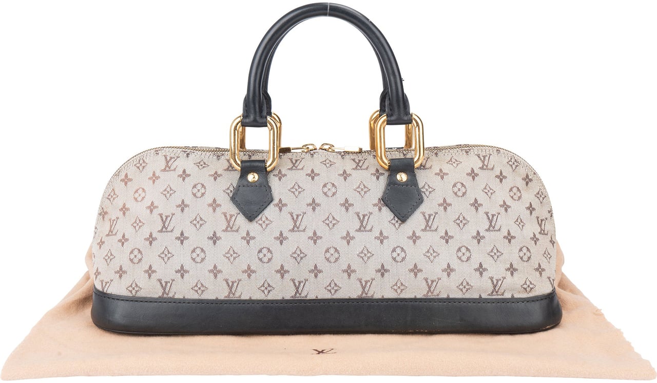 Louis Vuitton Louis Vuitton Mini Lin Monogram Long Alma Handbag Divers