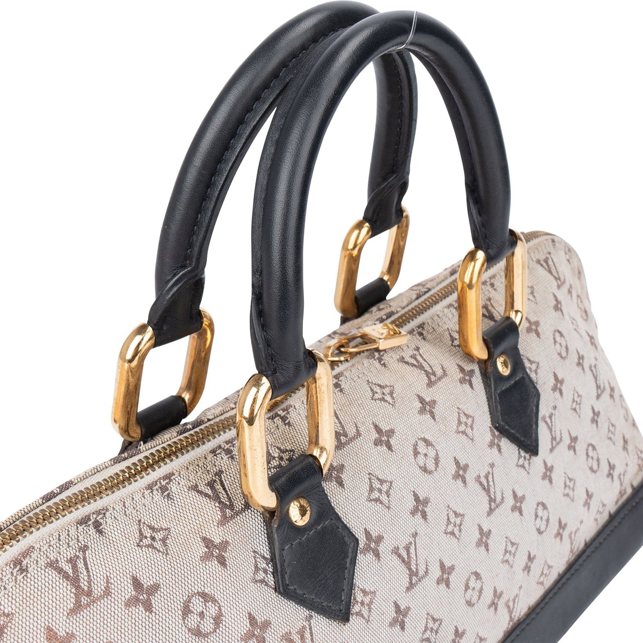 Louis Vuitton Louis Vuitton Mini Lin Monogram Long Alma Handbag Divers