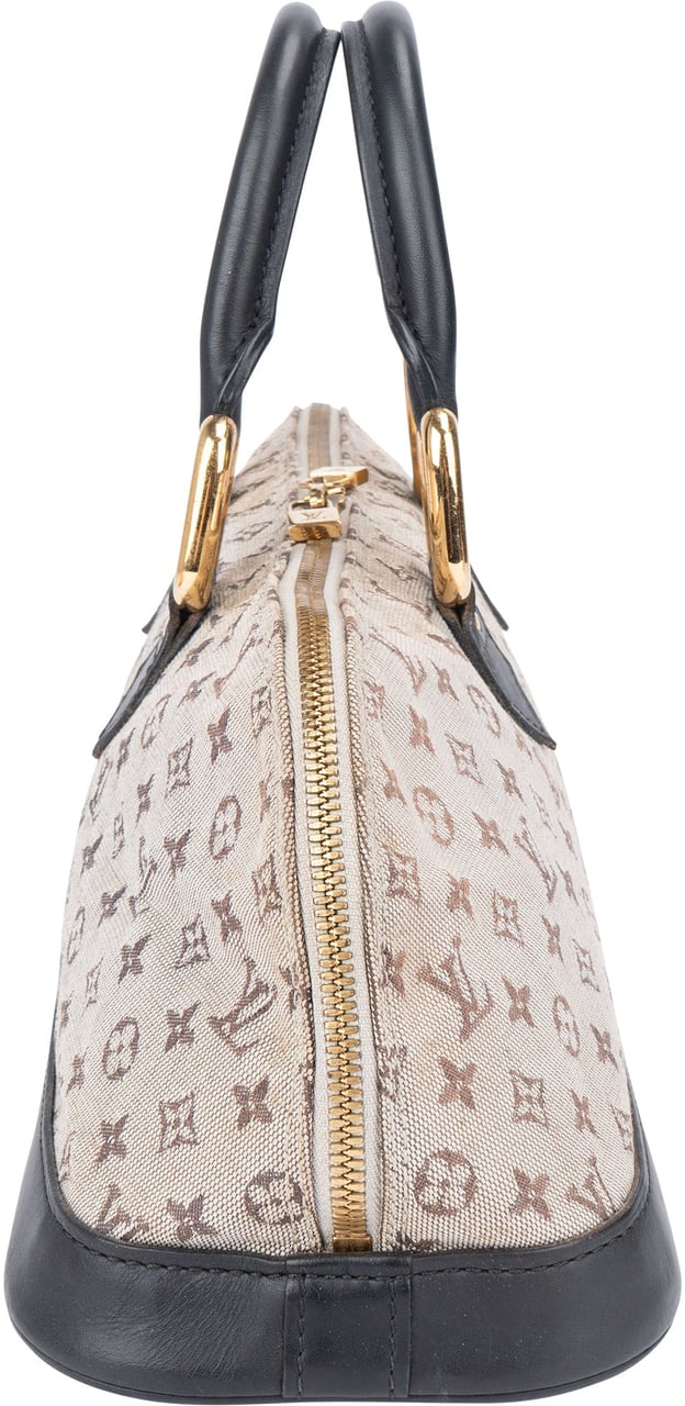 Louis Vuitton Louis Vuitton Mini Lin Monogram Long Alma Handbag Divers