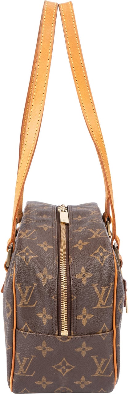 Louis Vuitton Louis Vuitton Canvas Monogram Cite MM Shoulder Bag Bruin