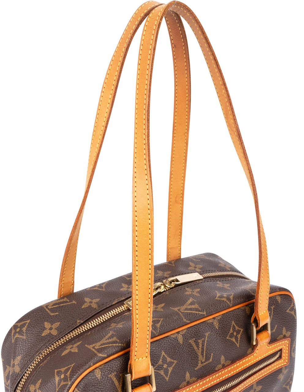 Louis Vuitton Louis Vuitton Canvas Monogram Cite MM Shoulder Bag Bruin
