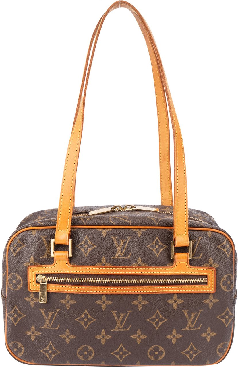 Louis Vuitton Louis Vuitton Canvas Monogram Cite MM Shoulder Bag Bruin