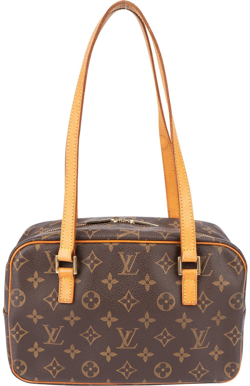 Louis Vuitton Louis Vuitton Canvas Monogram Cite MM Shoulder Bag Bruin