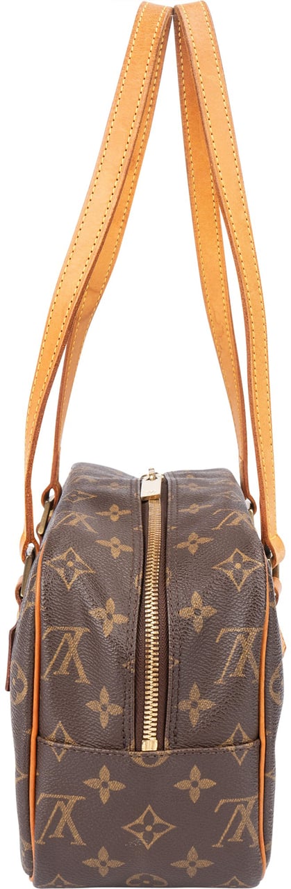 Louis Vuitton Louis Vuitton Canvas Monogram Cite MM Shoulder Bag Bruin
