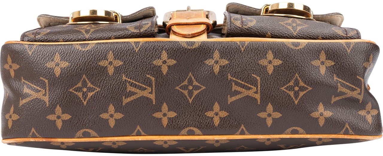 Louis Vuitton Louis Vuitton Canvas Monogram Hudson PM Shoulder Bag Bruin