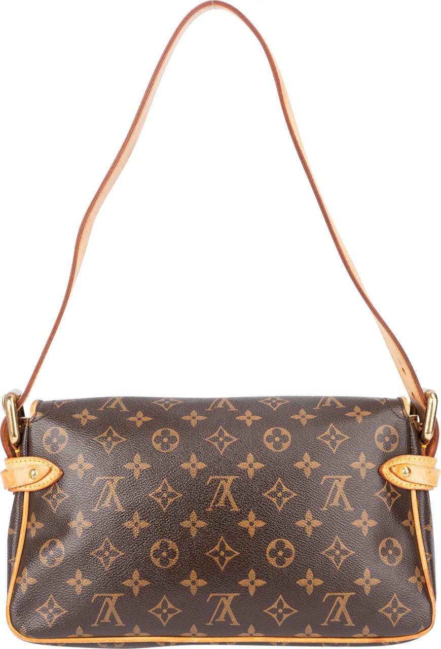 Louis Vuitton Canvas Monogram Hudson PM Shoulder Bag Bruin