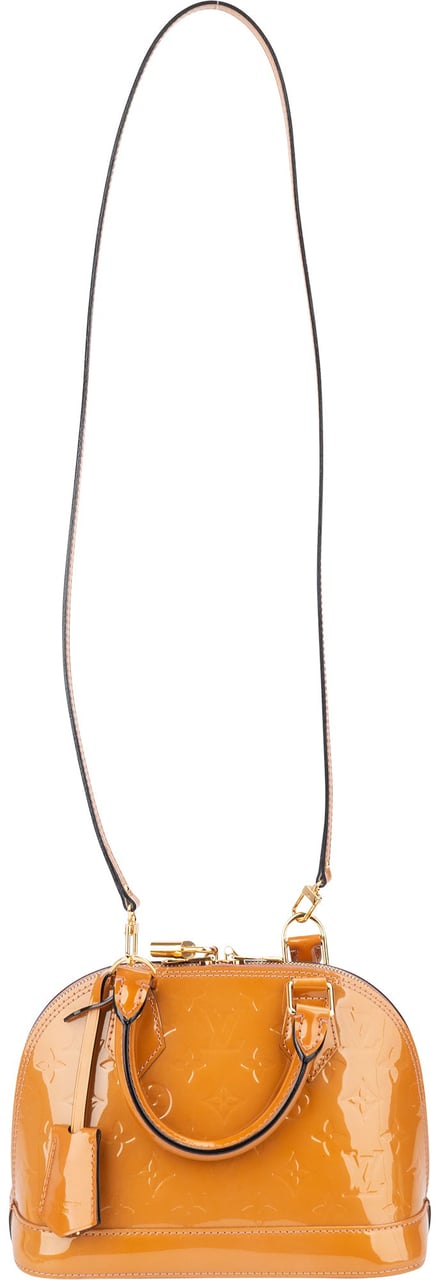 Louis Vuitton Louis Vuitton Vernis Monogram Alma BB Handbag Oranje