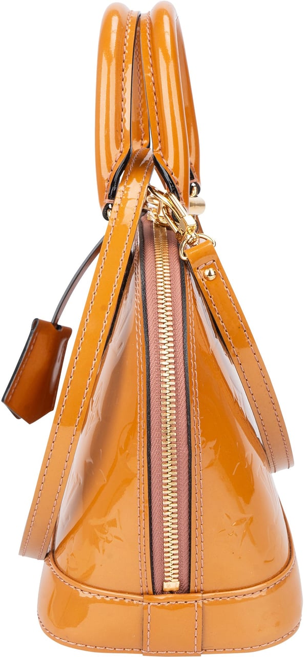 Louis Vuitton Louis Vuitton Vernis Monogram Alma BB Handbag Oranje