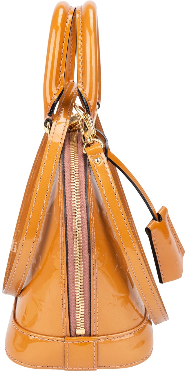 Louis Vuitton Louis Vuitton Vernis Monogram Alma BB Handbag Oranje