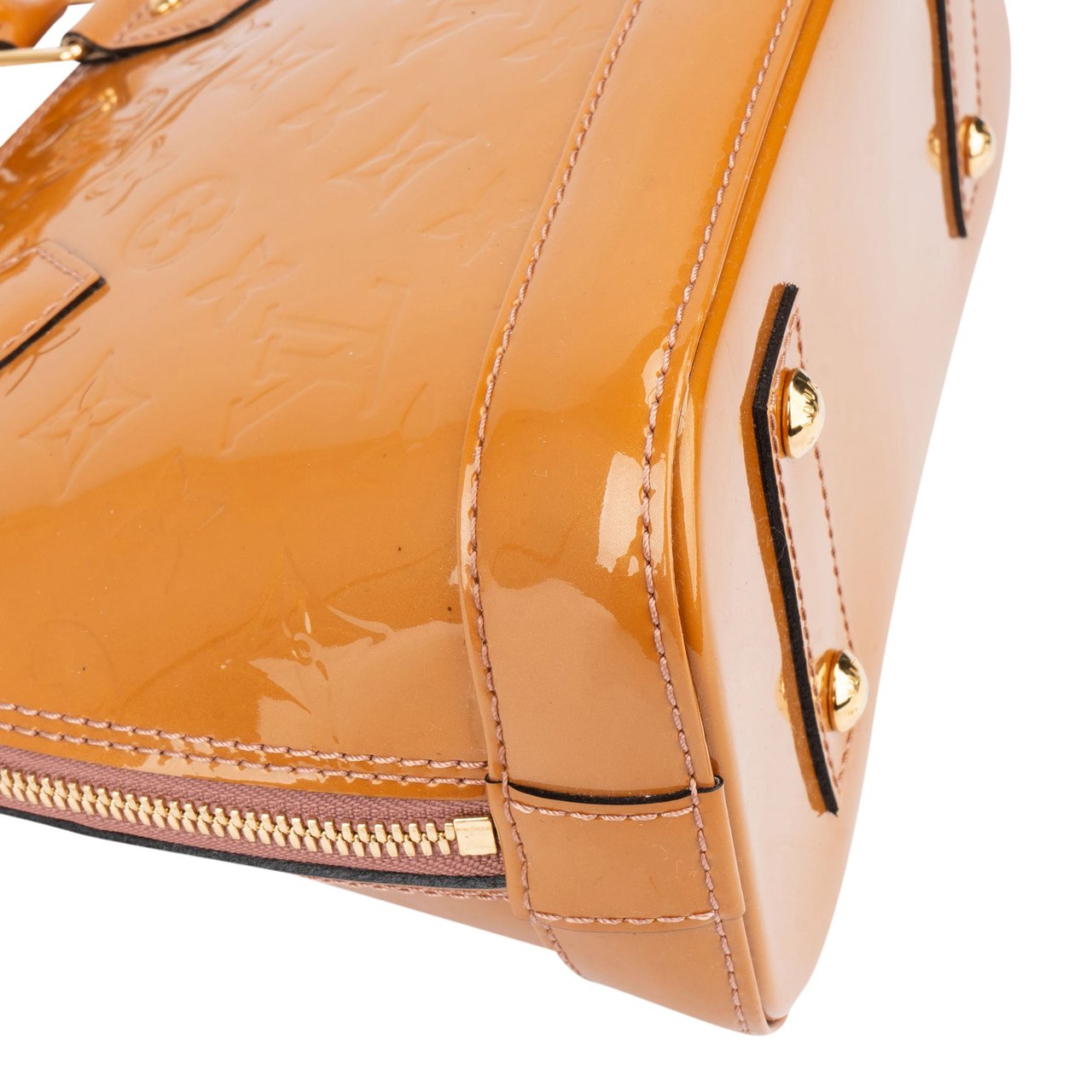 Louis Vuitton Louis Vuitton Vernis Monogram Alma BB Handbag Oranje