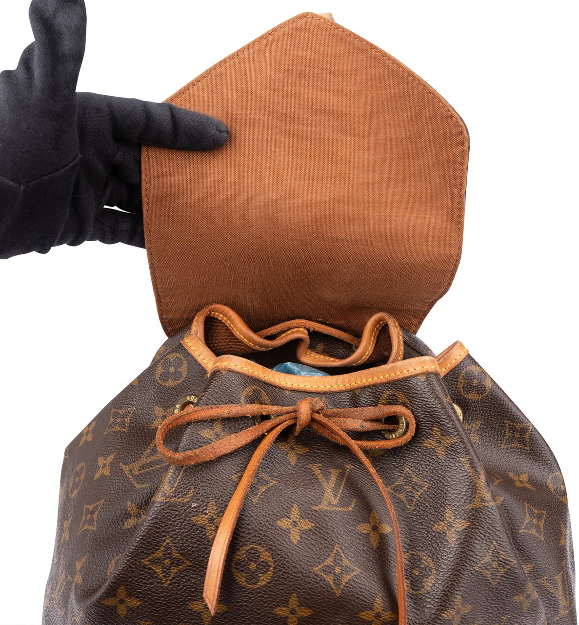 Louis Vuitton Louis Vuitton Canvas Monogram Montsouris GM Backpack Bruin