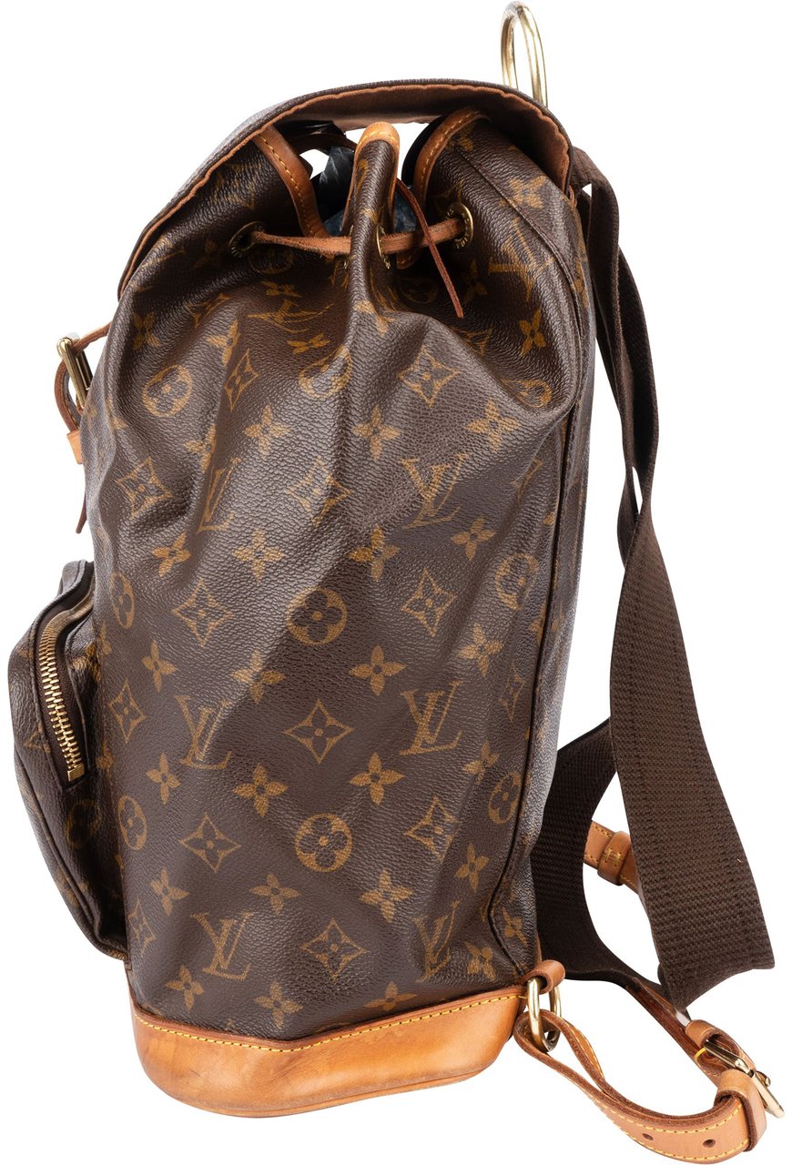 Louis Vuitton Louis Vuitton Canvas Monogram Montsouris GM Backpack Bruin